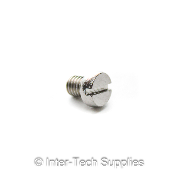 09-DIN-M5x6 - SLOTTED CHEESE HEAD MACHINE SCREW (S.S.)